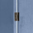 thumbnail image 5 of 6 ft. Classic Arch Velvet Room Divider Blue 3 Panel, 5 of 7