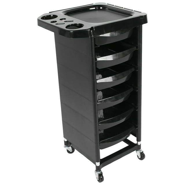 Hair Salon Trolley, Hairdressing Cart 5-Layer Barber Storage Rack 5 Layers Cart For Barber Shop For Beauty Salon