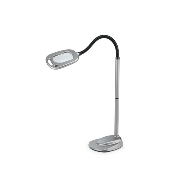 MultiFlex 12-LED Floor Magnifier Lamp