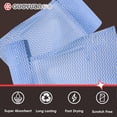 thumbnail image 3 of GUOYUANGLO Rouleaux de Chiffons de Nettoyage Jetables Chiffon à Vaisselle Jetable Multiusage Essuie-Tout Robustes - 200 Feuilles, Bleu, 3 of 8