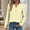 Beige, variant on Holzkary Women's Fall Long Sleeve Henley Tops V Neck Tunic Casual Loose Blouse Winter Sweatshirt Women Fashion Casual Long Sleeve Button Tops Shirts Blouses Tops Beige L
