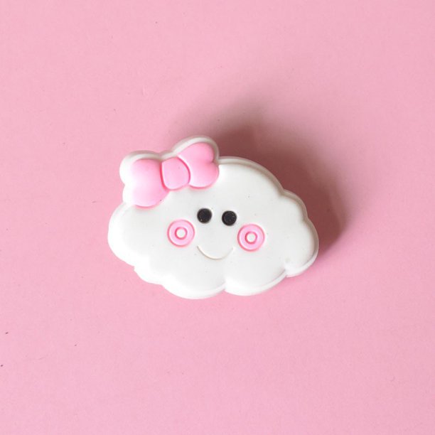 Listo Stock Para Crocs Jibbitz Pins Colorido Moda Chica DIY Zapatos Botón De Encanto