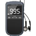 thumbnail image 1 of Portable Radio AM/FM with Speaker,Mini Transistor Pocket Radio with LCD Display, Digital Radio Stereo Earphone,Walkman Radio with 900mAh Rechargeable Battery,Best Reception Radio for Walking, 1 of 7