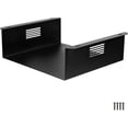 thumbnail image 1 of Ilyapa Under Desk CPU Mount, Steel Under Desk Computer Mount Vented Sides, Under Desk PC Mount, PC Wall Mount, Under Desk Laptop Mount Stand, Under Desk Mount Shelf for Storage Office Desk, 4x12x11, 1 of 3