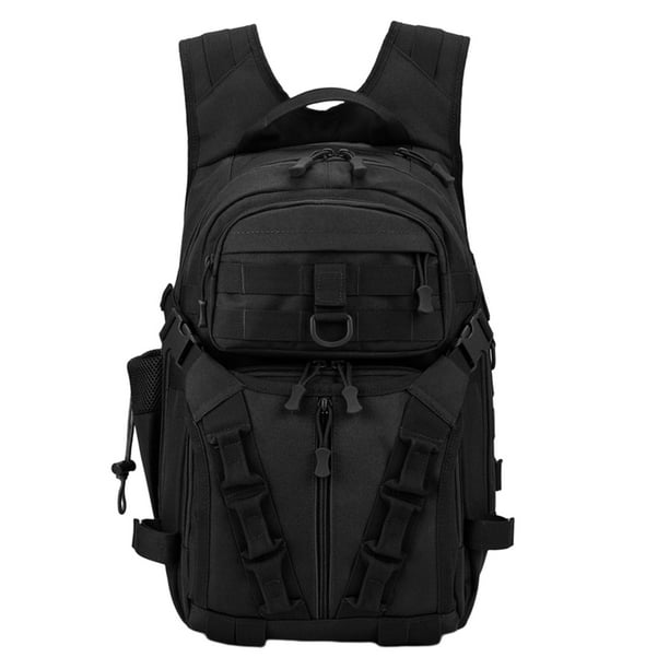 Ndcxsfigh Mochila Pesca Mochila Hombro Gran Capacidad para Acampar (negro)