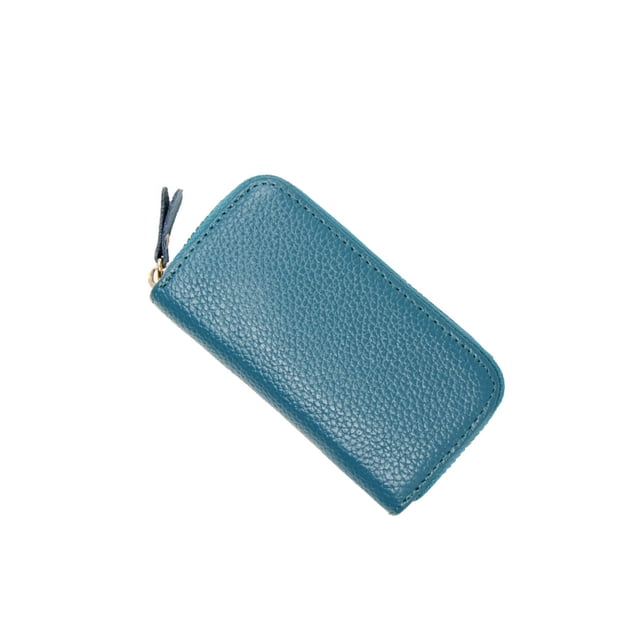 Minnieouse Funda de cuero para llaves, tarjetero, monedero con cremallera, soporte para llaves de coche, Vintage Premium, multifuncional, para ama Type6 NO6