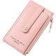 thumbnail image 1 of Tool Bag Cartera delgada rosa con tarjetero para mujer, billetera plegable con bloqueo Rfid y bolsillo para monedas con cremallera, tarjetero de cuero para tarjetas de crédito (rosa), 1 of 5