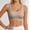 Coffee, variant on Back Support Bra Seamless Comfort Push Up Non Wired Lifting Sagging Everyday T Shirt Beige XL