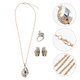 thumbnail image 1 of unbranded Collar Con Y Conjunto De Anillo Y Pendientes Joyería Multifuncional, 1 of 8