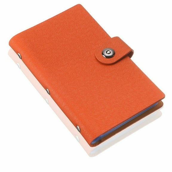 Magik Leather 240/300 Slots Business/ID/Credit Card Holder Organizer, Magnetic Closure