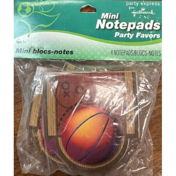 Basketball Theme Mini Notepads 1TPG6912