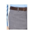 thumbnail image 3 of VINCE CAMUTO Mens Gray Flat Front Patterned Slim Fit Performance Stretch Suit Separate Pants 33W\32L, 3 of 3