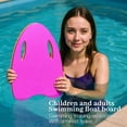 thumbnail image 5 of WhimsyHive Swimming Kickboard for Kids and Adults, Training Floating Device with Handrail Holes, Durable Pool Workout Aid for All Ages,Pink, 5 of 5