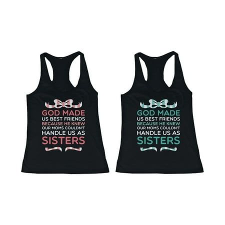 Cute Best Friend Quote Tank Tops - BFF Matching