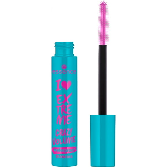 essence I Love Extreme Crazy Volume Waterproof Mascara, Black