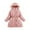 Pink, variant on Kids Winter Coat,Kids Puffer Jacket with Pocket Zip up Hooded Coat Long Sleeve Windproof Boys' Hooded Winter Coat Boys Jackets Size 7-8 Years