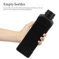thumbnail image 4 of SEWACC 2Pcs Reagent Bottles Black Hdpe Sample Storage Bottles for Industrial and Laboratory, 4 of 8