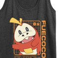 thumbnail image 3 of Pokémon - Fuecoco Stats - Women's Racerback Tank Top, 3 of 5