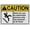 Warning Sign 4, variant on Industrial ANSI Customer Service Policies Sign - 8"x12" Weatherproof Plastic UV Resistant (Backpacks & containers subject to inspection) for Indoor/Outdoor