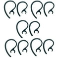 thumbnail image 2 of 10 Piezas de repuesto Earhook Ear Hook Loop Earloop Clip para auriculares negro SM SunniMix Gancho para la oreja del auricular, 2 of 7