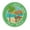 Caipirinha Green, variant on Happy Hour! Palm Beach, Florida 3.5 Inch Iron Or Sew On Embroidered Fabric Badge Patch Ocean Beach, Salt Life Iconic Series
