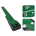 thumbnail image 4 of Golf Putting Mat with Ball Return, Golf Training Aid Practice Mat, Putting Green Portable for Indoor Outdoor, Home, Office, 4 of 8