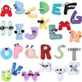 thumbnail image 2 of Alphabet Lore Plush Toys English Letter Stuffed Animal Plushie Doll Toys Gift for Kids Children Educational Alphabet Lore (A-Z), 2 of 5