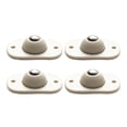 thumbnail image 2 of 2x 4pcs Caja de almacenamiento de polea Ruedas Bote de Ruedas giratorias adhesivas inferiores Rodillo para muebles - de material acero ino Gloria Rueda de polea de caja de almacenamiento, 2 of 9