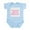 Sky Blue, variant on CafePress - Grandpa Wrapped Around Finger Infant Bodysuit - Baby Light Bodysuit, Size Newborn - 24 Months