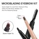 thumbnail image 2 of Kit de Lápiz para Cejas Microblading SPRINGSKY Punta Angulada 01 Marrón Claro, 2 of 9