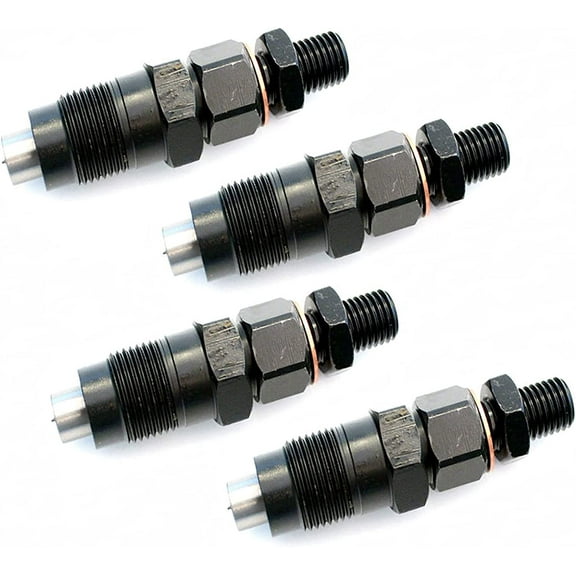 Seapple 4pcs Diesel Fuel Injector Assembly 23600-59266 Compatible with Toyota Hilux Hiace 3.0 Litre 5l Engine