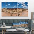 thumbnail image 1 of Panorama de Paysage de la Vallée de Feu - Impression d'Art sur Toile Paysage, 1 of 3