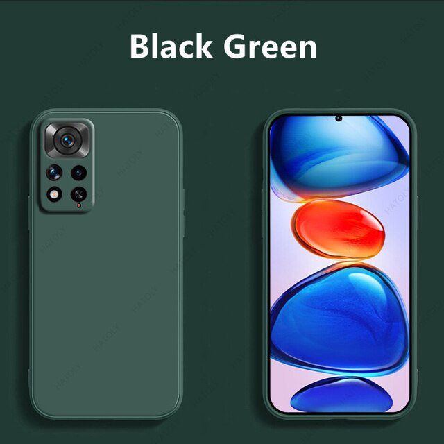 Para Redmi Note 11 Funda para Xiaomi Redmi Note 11 11S 12 10 Pro Funda Shell Capa Liquid Silicone Soft Case Redmi Note 11 Pro Tan Jianjun unisex