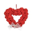 thumbnail image 1 of Inteprter San Valentín Romántico Lleno De San Valentín Para La Pared De La Puerta Para La De San Valentín Día De San Valentín Dulzura Para Flores artificiales Rojo 35*32*4CM, 1 of 6