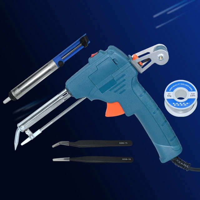 Pistola de soldar eléctrica de 60 W, herramienta de reparación de soldador de estaño con envío automático (UE) Likrtyny Para estrenar