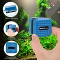 thumbnail image 4 of Fish Tank Cleaner Brush Aquarium Scraper With Handle (Blue), 4 of 4