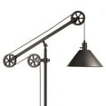 thumbnail image 4 of Evelyn&Zoe Traditional Metal Floor Lamp with Pulley System, 4 of 9