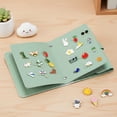 thumbnail image 6 of NiHome Durable Pin Trading Book & Carrying Case, 4 Page PU Pin Display Book for Collectors, Waterproof, Portable Travel Display (Pins Not Included), 6 of 7