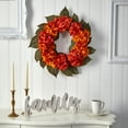 thumbnail image 3 of Nearly Natural Plastic Wreath, 20" (Assorted Colors), 3 of 4