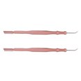 thumbnail image 4 of 2pcs Eyelash Lift Tools Stainless Steel Separator Lash Lift Tools for Ironing Combing Eyelashes Rose Gold, 4 of 5