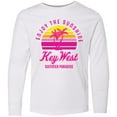 thumbnail image 3 of Inktastic Enjoy The Sunshine Key West Summer Paradise Long Sleeve Youth T-Shirt, 3 of 5