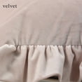 thumbnail image 3 of Elegant Ruffled Edge Pillow Cover 17.7x17.7Inch 19.7x19.7in Wrinkle Resistant, 3 of 9