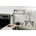 thumbnail image 2 of Kingston Brass KS4708PKX Duchess Deck Mount Pot Filler Faucet, Brushed Nickel, 2 of 8