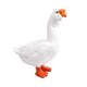 thumbnail image 1 of Figura de animal de simulación, juguete, figura de animal de granja para mesa de fiesta temática. Ganso blanco, 1 of 9
