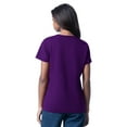 thumbnail image 2 of Women's G-III 4Her by Carl Banks Purple Alex Bowman Cheer Dance V-Neck T-Shirt, 2 of 2