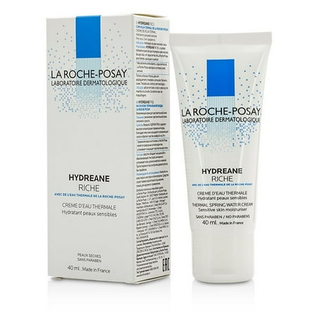 Laroche Posay Sun Protection Cream - La Roche Posay Hydreane Thermal Spring Water Cream Sensitive Skin Moisturizer - Rich 40ml/1.35oz