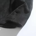 thumbnail image 6 of LNWUY Mens Fuzzy Sherpa Pullover Hoodie Sweatshirts Long Sleeve Sport Front Pocket Fashion Fall Outwear Winter Hooded Black M, 6 of 7
