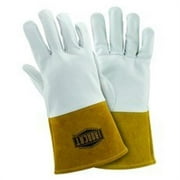 West Chester 813-6141-L Large Premium Top Grain Kidskin Tig Welding Gloves - Pack of 6