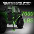 thumbnail image 2 of Shininglove 33" Farm Jack 3-Ton Ratcheting High Lift Jack – 6,600 Lbs Capacity (Green), 2 of 7