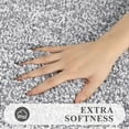 thumbnail image 3 of Findosom 4pcs Bathroom Rugs Set with U-Shaped Mat, Non Slip, Quick Drying, Ultra Soft and Water Absorbent Bath Rug Mat Carpet Machine Washable 18"x26"+20"x32"+U 20"x24"+19"x21" Light Gray, 3 of 8